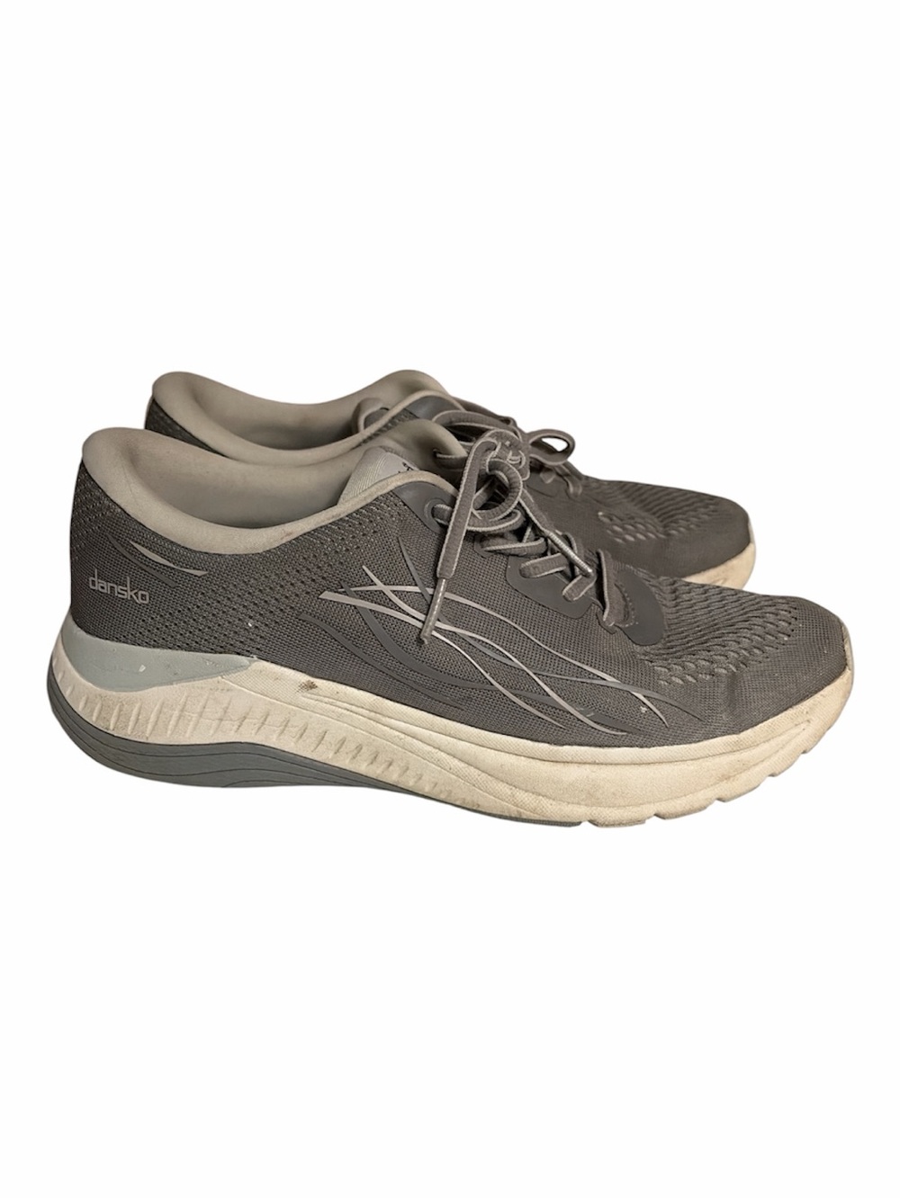 Dansko Women's Pace Walking Shoe Grey Mesh 10.5-11